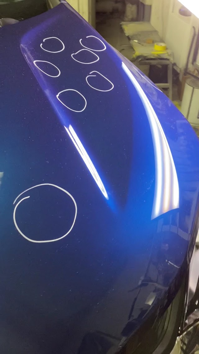 Auto and Hot Rod ones paintless dent repair and hail specialists photo 2