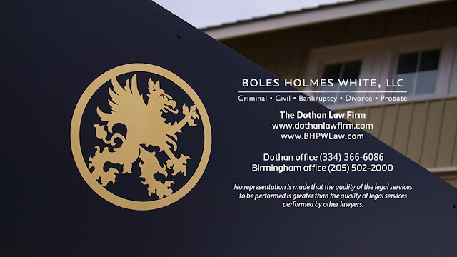 Boles Holmes White, LLC - Dothan Criminal Defense Attorney