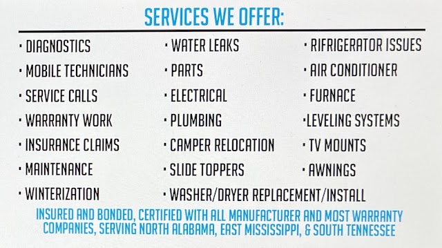 North Alabama Mobile RV Service photo 2