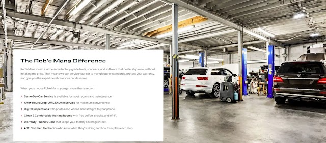 Rob'e Mans European Auto Repair photo 4